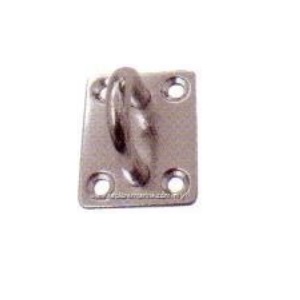 Swivel eye plate with out ring